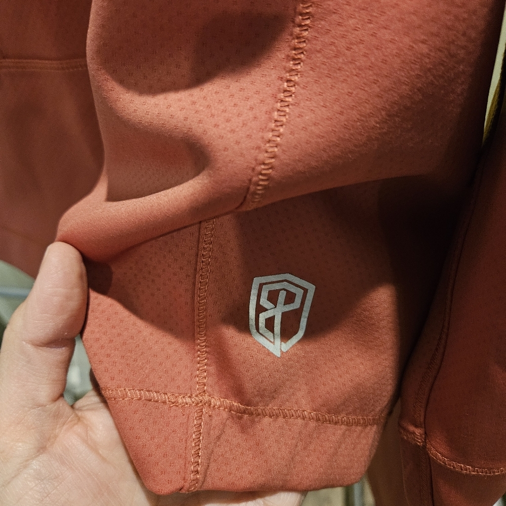 Born Primitive Convertible Pullover Rust Orange S… - image 2